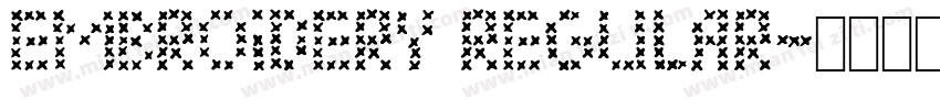 Embroidery Regular字体转换
